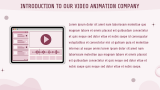 Video Animation Company Pitch Deck - Slide 2
