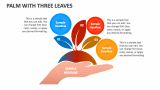 Palm with Three Leaves - Slide 1