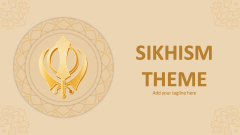 Sikhism Theme - Slide 1