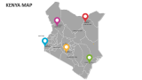 Kenya Map - Slide 4