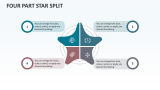 Four Part Star Split - Slide 1