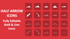Half Arrow Icons - Slide 1