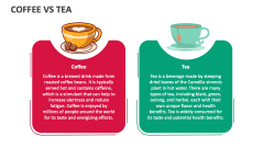 Coffee Vs Tea - Slide 1