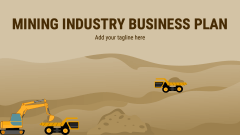 Mining Industry Business Plan - Slide 1