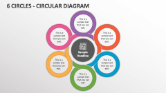 6 Circles - Circular Diagram - Slide 1
