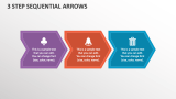3 Step Sequential Arrows - Slide 1
