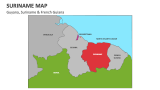 Suriname Map - Slide 3