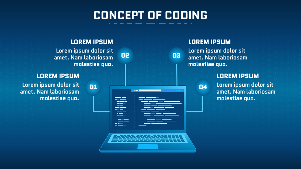 Free Coding Presentation Theme for Google Slides and PowerPoint