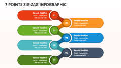 7 Points Zig-Zag Infographic - Slide 1