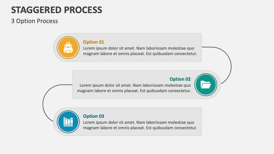 Staggered Process (3 Option Process) - Slide 1