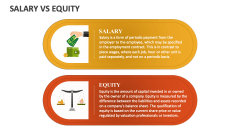 Salary Vs Equity - Slide 1