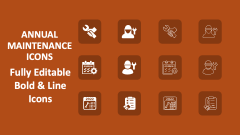 Annual Maintenance Icons - Slide 1