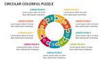 Circular Colorful Puzzle - Slide 9