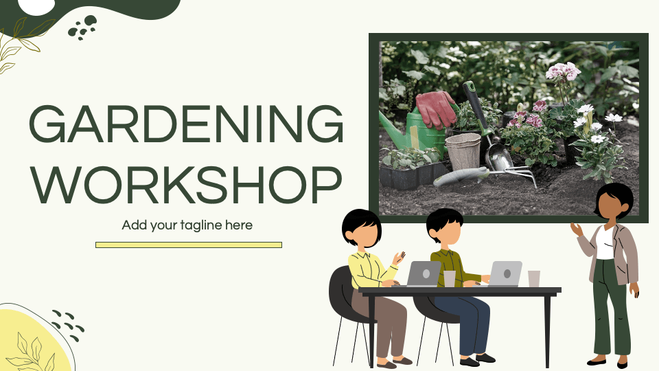 Gardening Workshop - Slide 1
