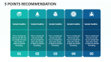 5 Points Recommendation - Slide 1