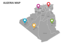 Algeria Map - Slide 2