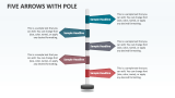 Five Arrows with Pole - Slide 1