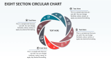 Eight Section Circular Chart - Slide 1