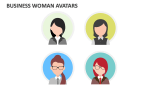 Business Woman Avatars - Slide 6