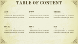 Elegant Vintage Style Presentation Theme - Slide 2