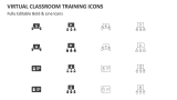 Virtual Classroom Training Icons - Slide 2
