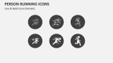 Person Running Icons - Slide 2