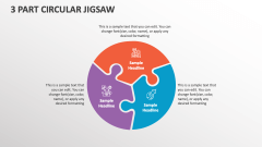 3 Part Circular Jigsaw - Slide 1