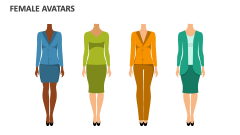 Female Avatars - Slide 1