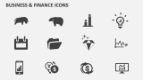 Business and Finance Icons - Slide 4
