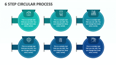 6 Step Circular Process - Slide 1