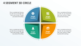 4 Segment 3D Circle - Slide 1