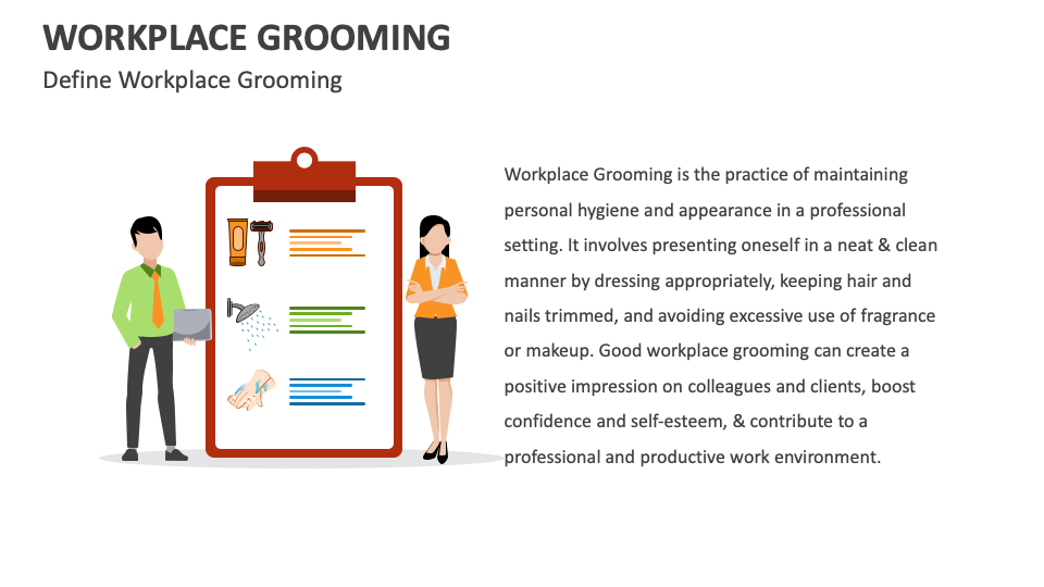 Workplace Grooming PowerPoint and Google Slides Template PPT Slides