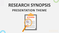 Research Synopsis Presentation Theme - Slide 1