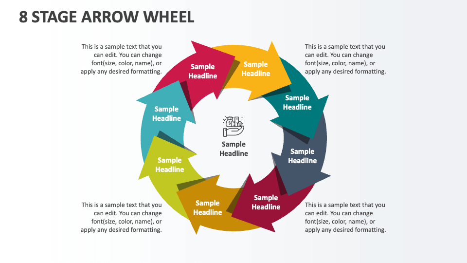 8 Stage Arrow Wheel - Slide 1
