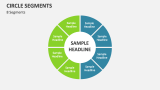 Circle Segment Diagram - 8 Segments - Slide 6