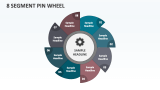 8 Segment Pin Wheel - Slide 1