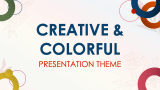 Creative and Colorful Presentation Theme - Slide 1
