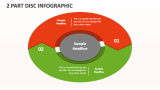 2 Part Disc Infographic - Slide 1