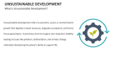What is Unsustainable Development? - Slide 2