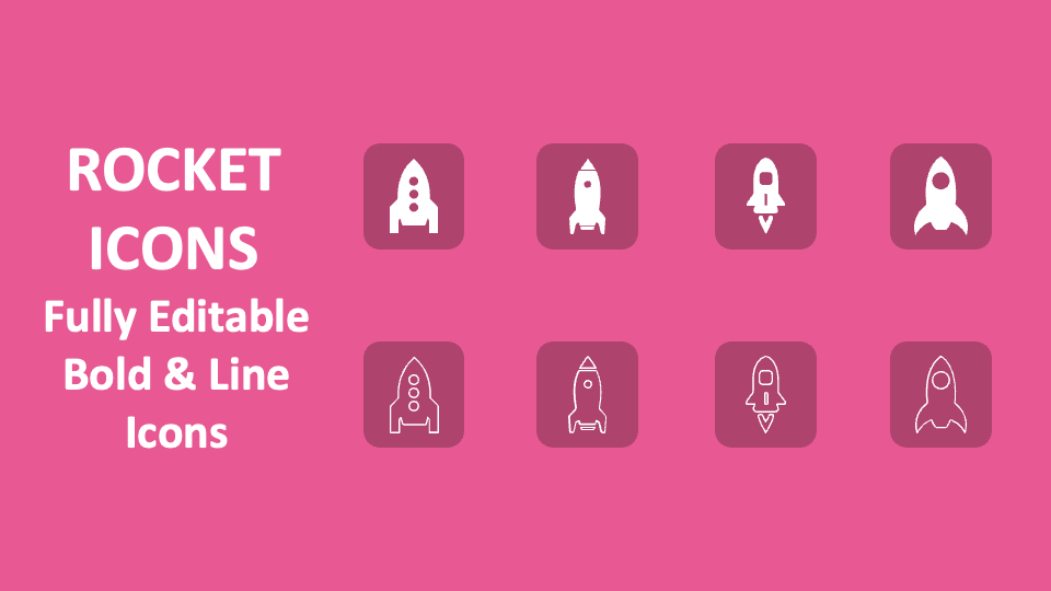 Rocket Icons - Slide 1