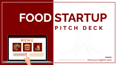 Food Startup Pitch Deck - Slide 1