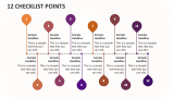 12 Checklist Points - Slide 1