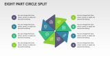 Eight Part Circle Split - Slide 1