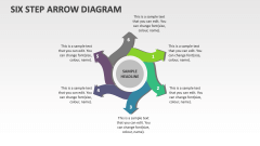 Six Step Arrow Diagram - Slide 1