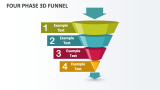 Four Phase 3D Funnel - Slide 1