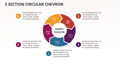 5 Section Circular Chevron - Slide 1