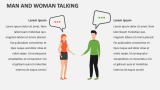 Man and Woman Talking - Slide 2