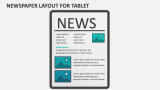 Newspaper Layout For Tablet - Slide 2