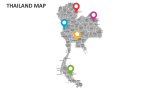 Thailand Map - Slide 3