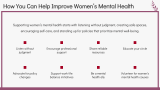 Women's Mental Health - Slide 10
